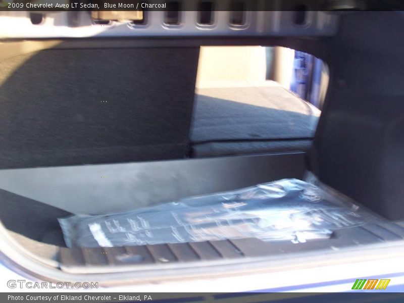 Blue Moon / Charcoal 2009 Chevrolet Aveo LT Sedan