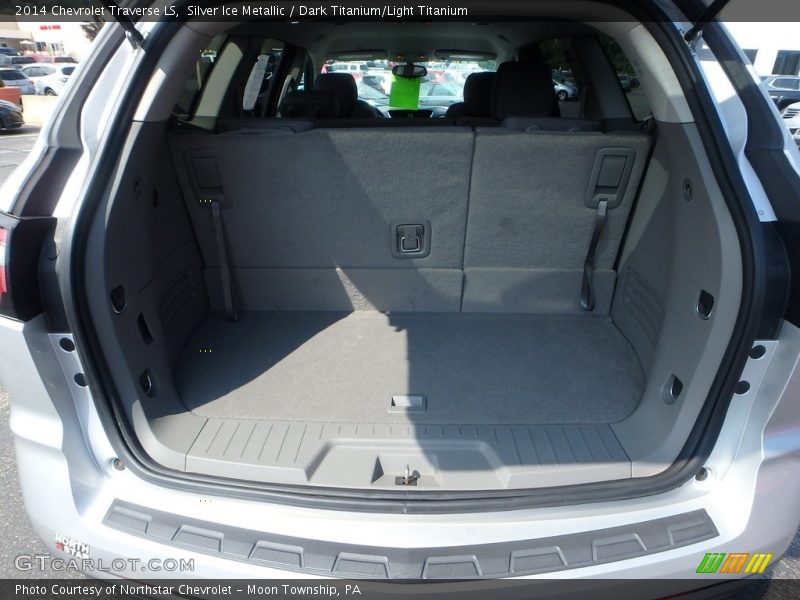 Silver Ice Metallic / Dark Titanium/Light Titanium 2014 Chevrolet Traverse LS
