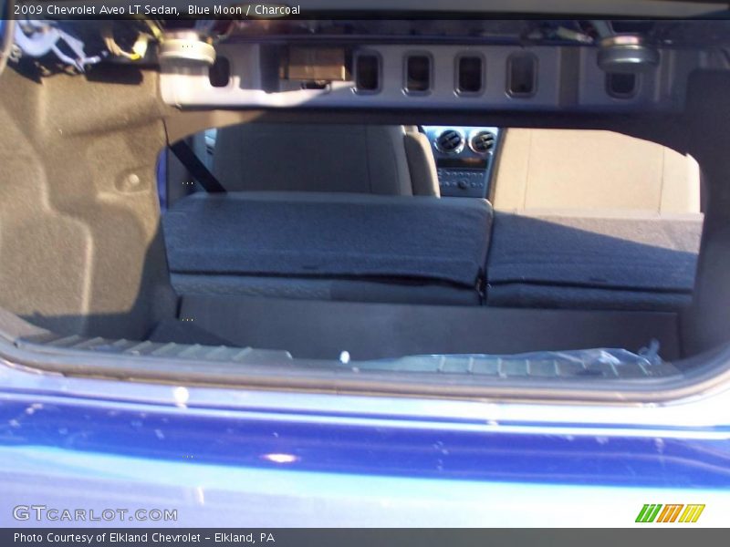 Blue Moon / Charcoal 2009 Chevrolet Aveo LT Sedan