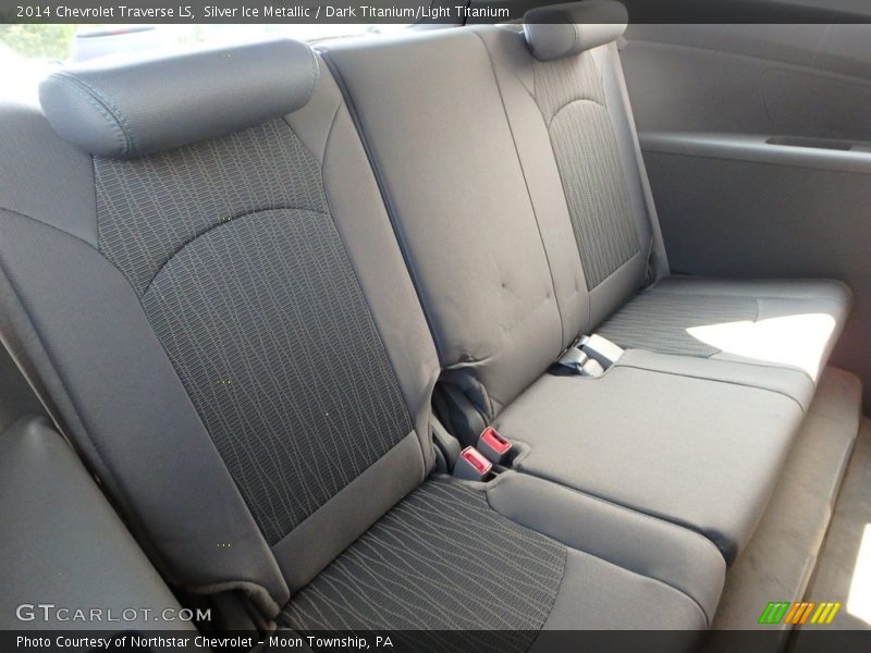 Silver Ice Metallic / Dark Titanium/Light Titanium 2014 Chevrolet Traverse LS