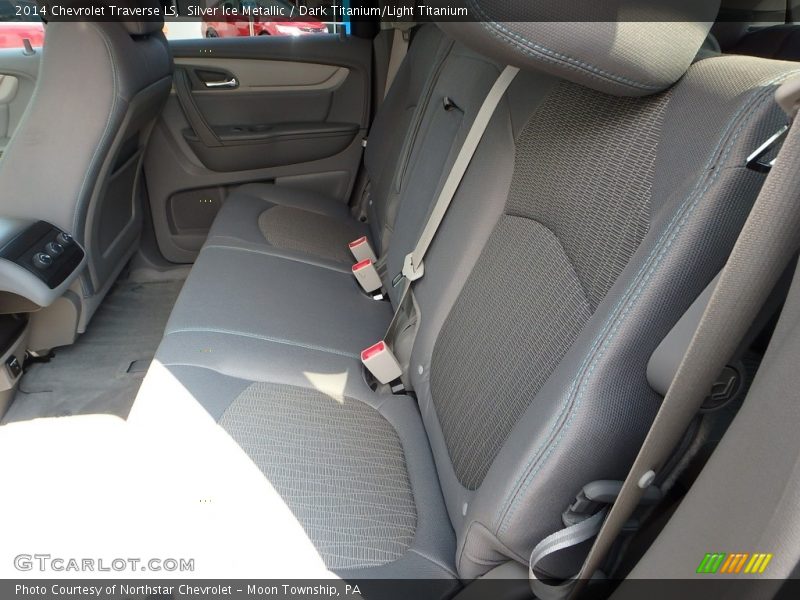 Silver Ice Metallic / Dark Titanium/Light Titanium 2014 Chevrolet Traverse LS