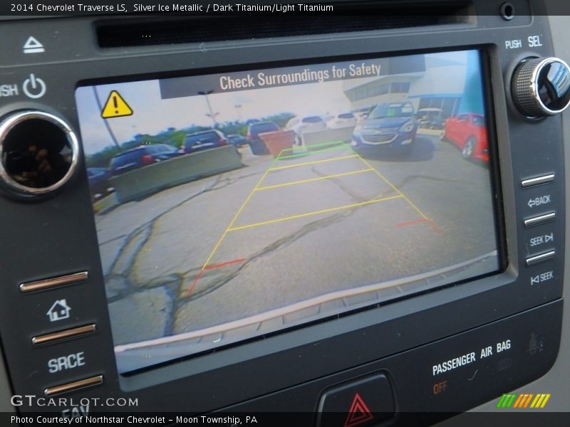 Silver Ice Metallic / Dark Titanium/Light Titanium 2014 Chevrolet Traverse LS