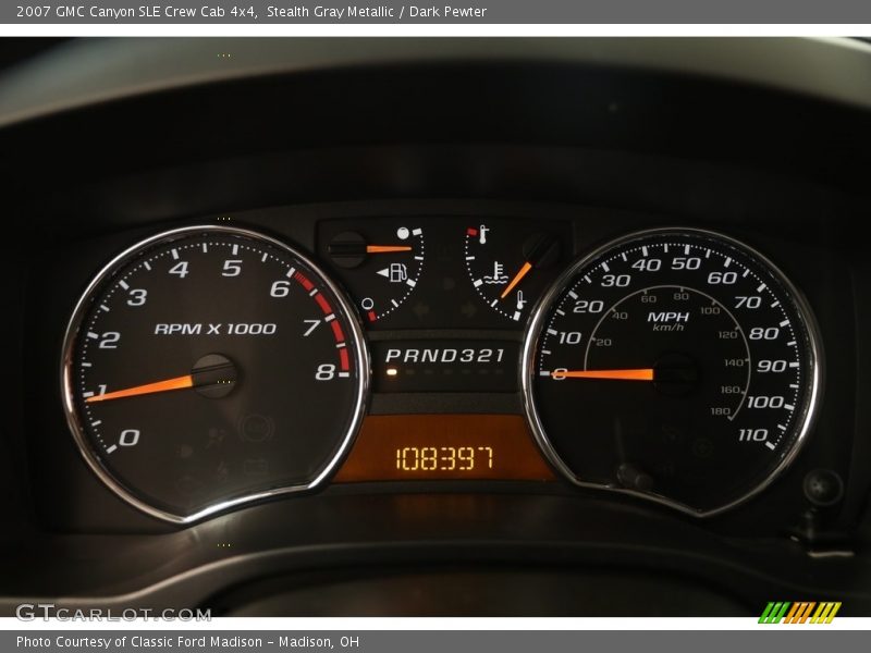 Stealth Gray Metallic / Dark Pewter 2007 GMC Canyon SLE Crew Cab 4x4