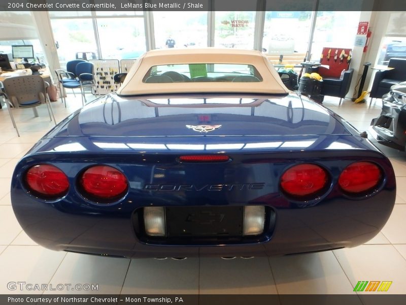 LeMans Blue Metallic / Shale 2004 Chevrolet Corvette Convertible