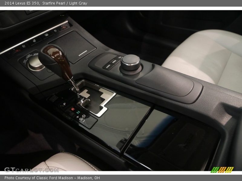Starfire Pearl / Light Gray 2014 Lexus ES 350