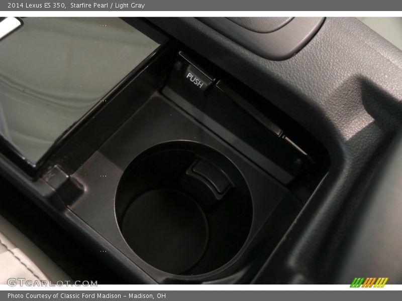 Starfire Pearl / Light Gray 2014 Lexus ES 350