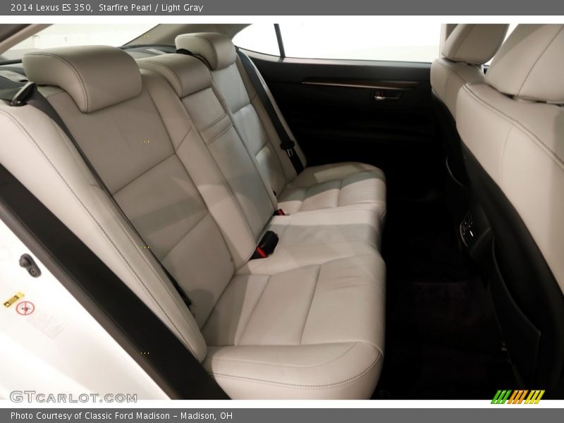 Starfire Pearl / Light Gray 2014 Lexus ES 350