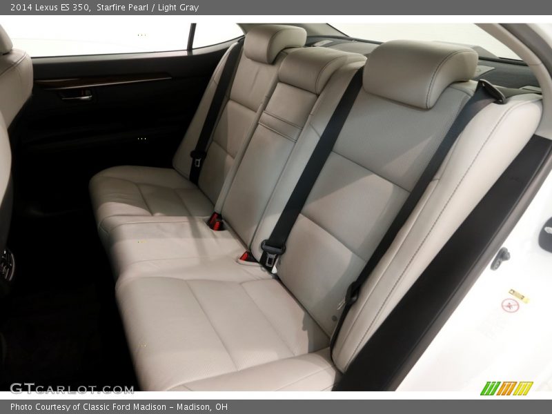 Starfire Pearl / Light Gray 2014 Lexus ES 350