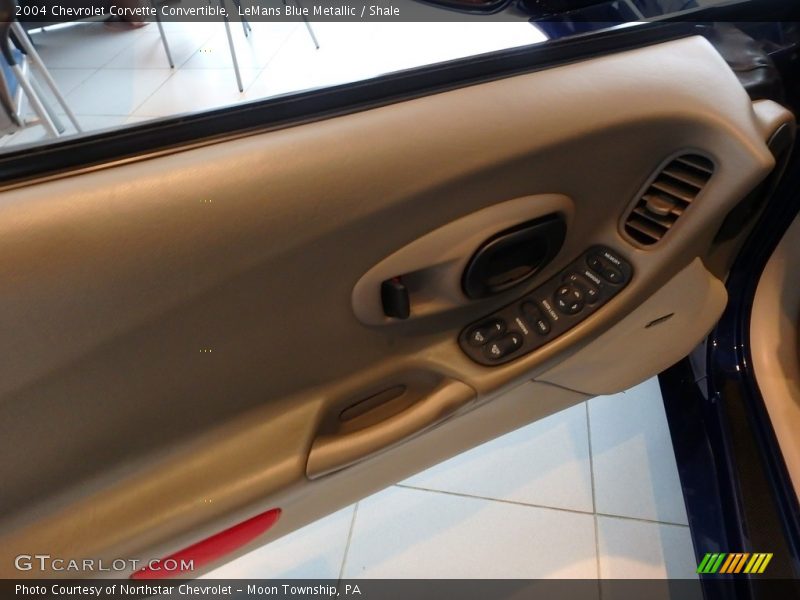 LeMans Blue Metallic / Shale 2004 Chevrolet Corvette Convertible