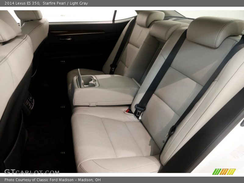 Starfire Pearl / Light Gray 2014 Lexus ES 350