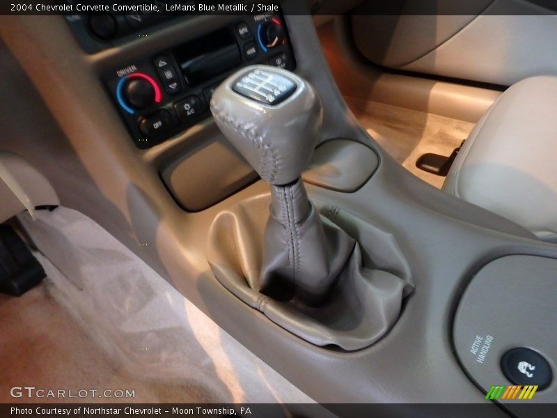 LeMans Blue Metallic / Shale 2004 Chevrolet Corvette Convertible