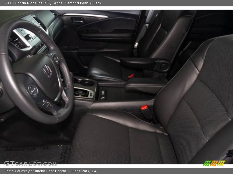 White Diamond Pearl / Black 2018 Honda Ridgeline RTL