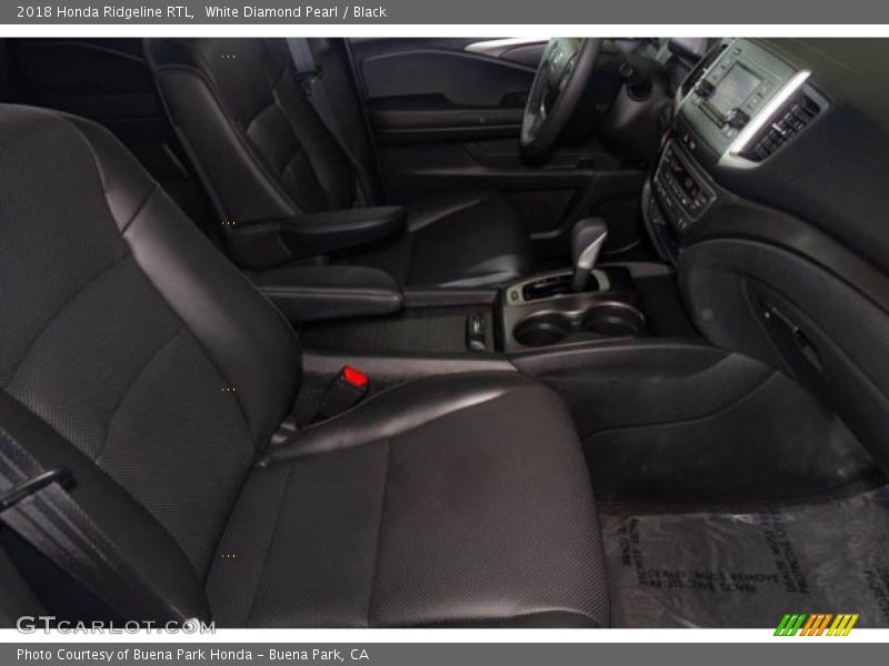 White Diamond Pearl / Black 2018 Honda Ridgeline RTL