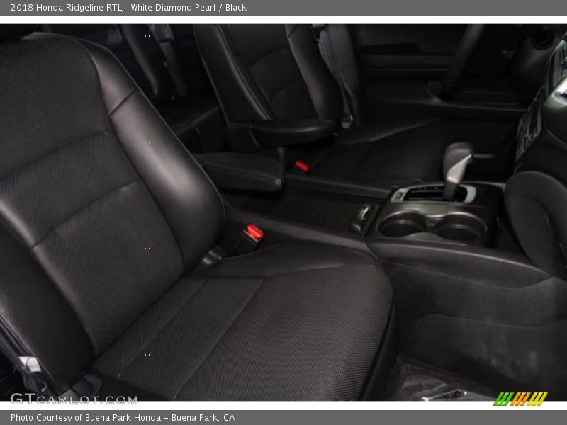 White Diamond Pearl / Black 2018 Honda Ridgeline RTL
