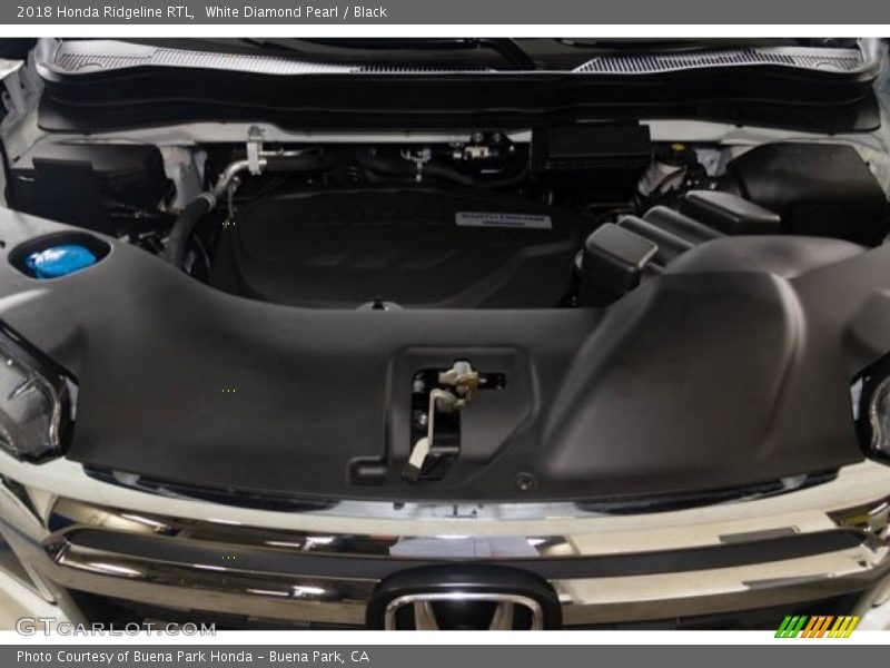 White Diamond Pearl / Black 2018 Honda Ridgeline RTL