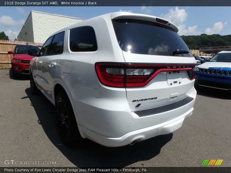 White Knuckle / Black 2018 Dodge Durango SXT AWD