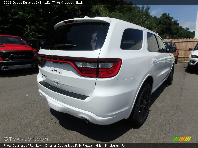 White Knuckle / Black 2018 Dodge Durango SXT AWD