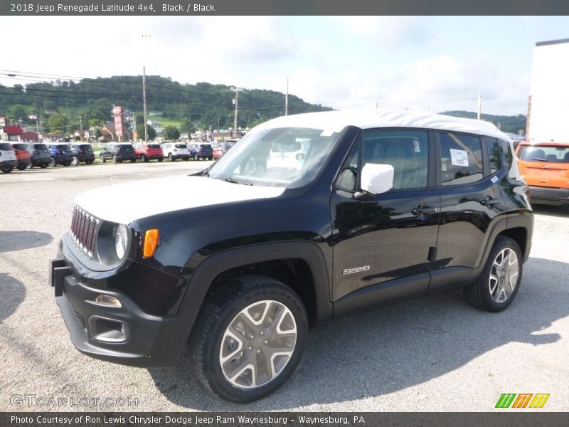 Black / Black 2018 Jeep Renegade Latitude 4x4