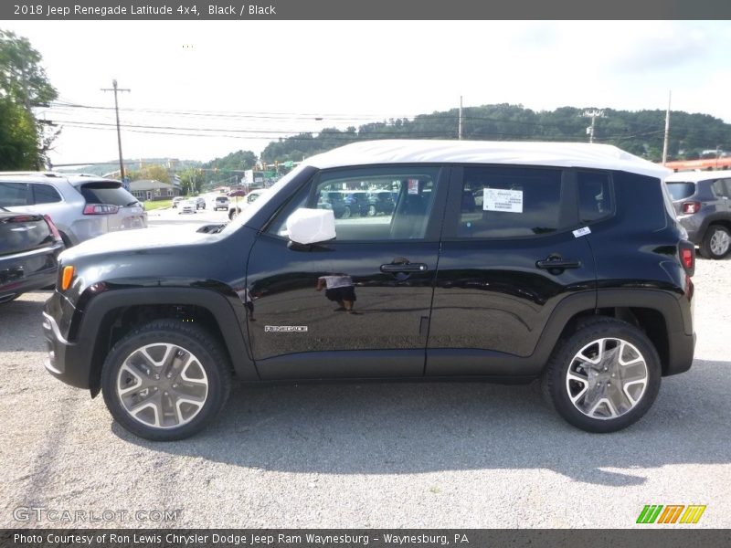 Black / Black 2018 Jeep Renegade Latitude 4x4