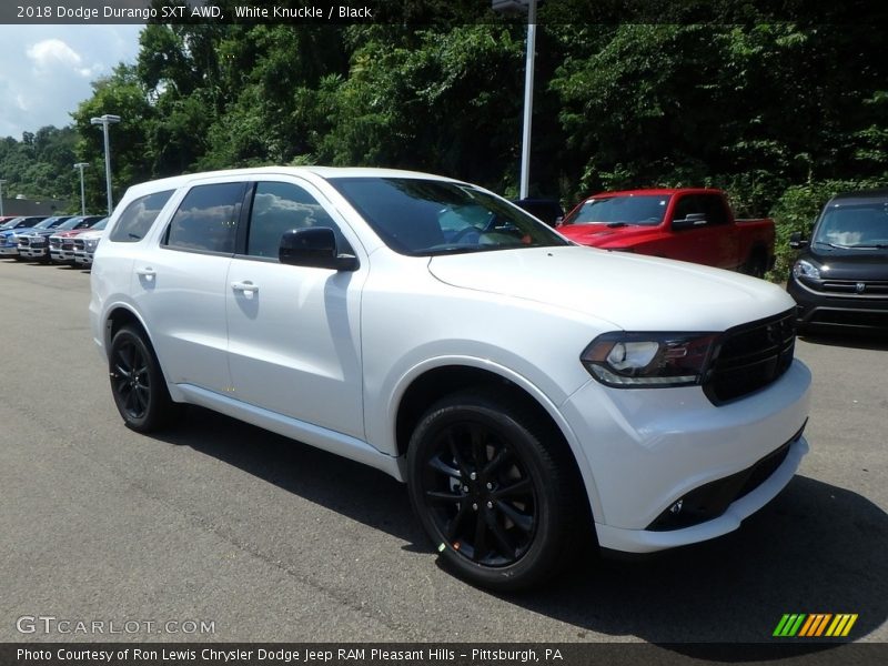 White Knuckle / Black 2018 Dodge Durango SXT AWD
