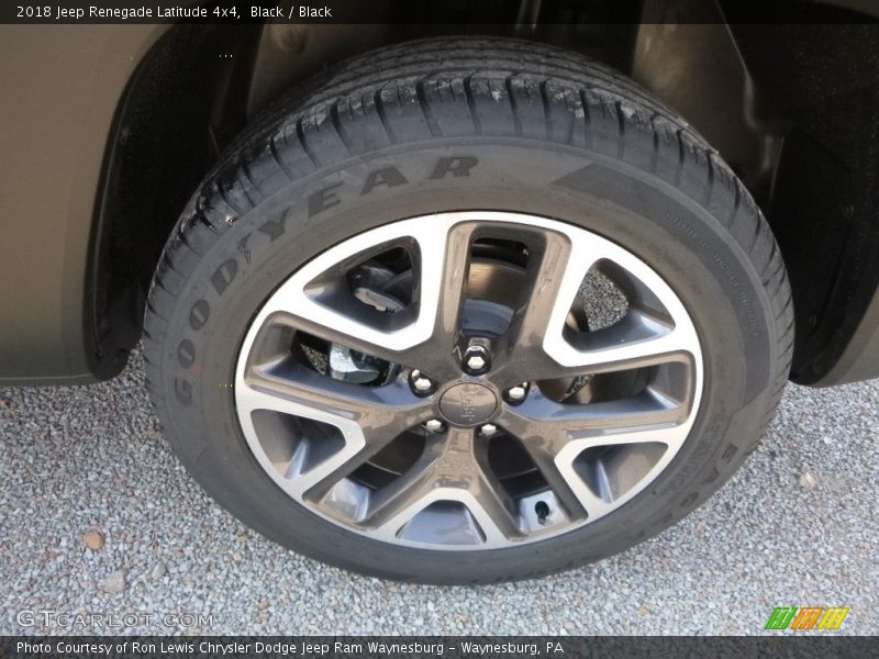Black / Black 2018 Jeep Renegade Latitude 4x4