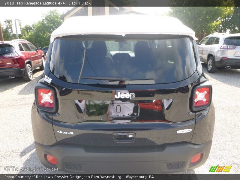 Black / Black 2018 Jeep Renegade Latitude 4x4