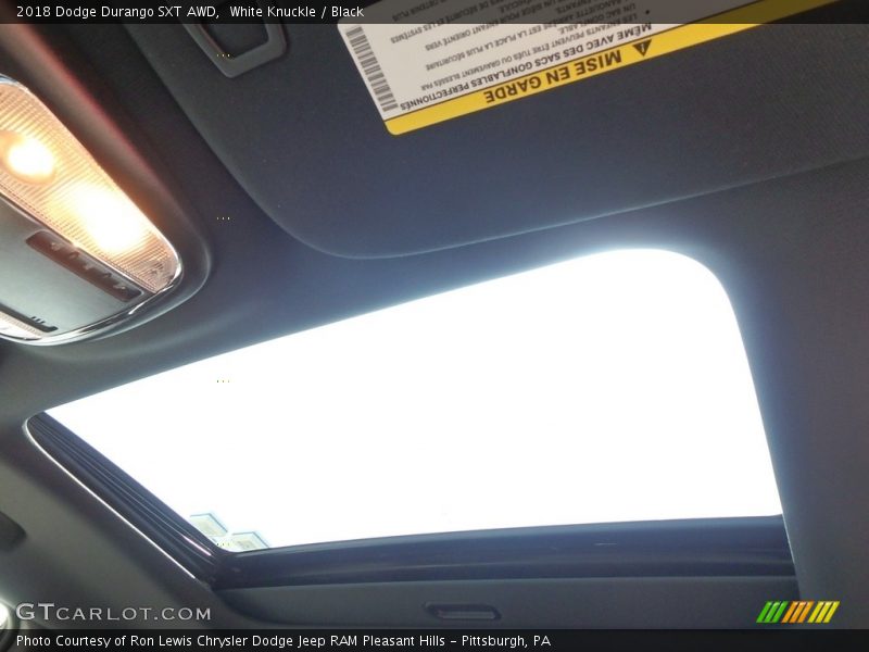 White Knuckle / Black 2018 Dodge Durango SXT AWD