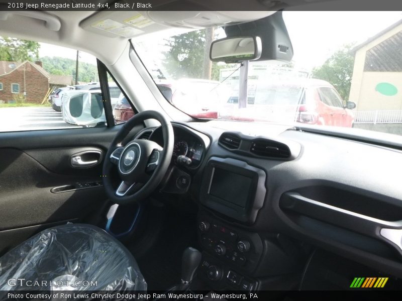 Black / Black 2018 Jeep Renegade Latitude 4x4