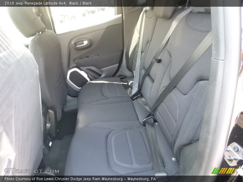 Black / Black 2018 Jeep Renegade Latitude 4x4
