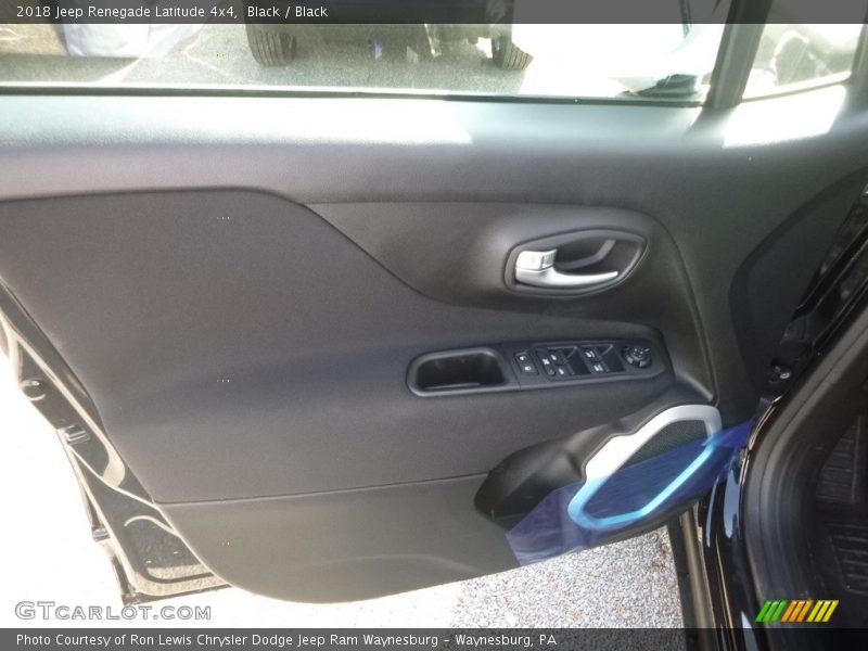 Black / Black 2018 Jeep Renegade Latitude 4x4