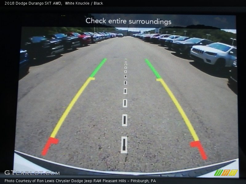 White Knuckle / Black 2018 Dodge Durango SXT AWD