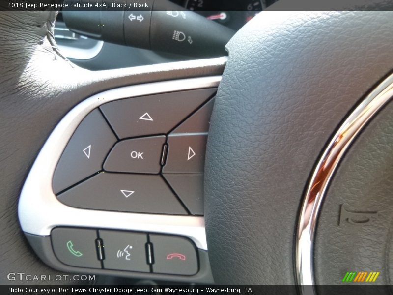 Black / Black 2018 Jeep Renegade Latitude 4x4