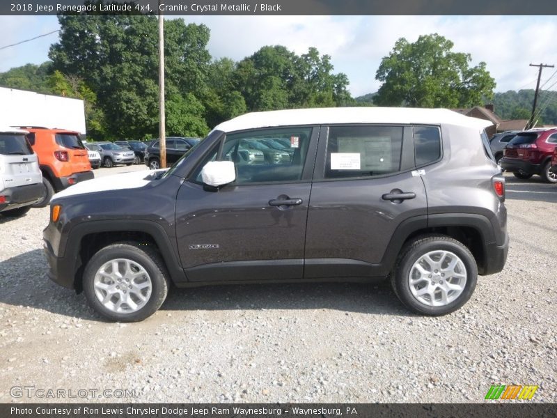 Granite Crystal Metallic / Black 2018 Jeep Renegade Latitude 4x4