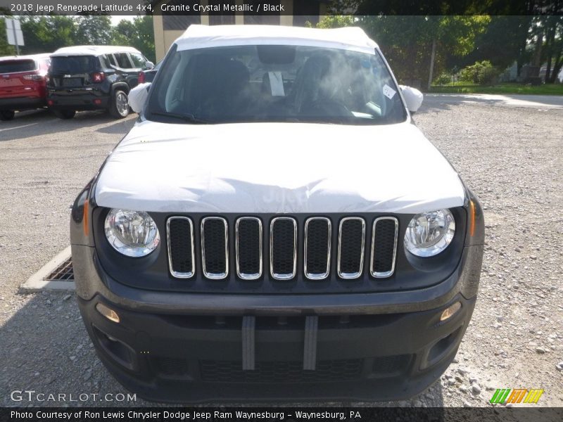 Granite Crystal Metallic / Black 2018 Jeep Renegade Latitude 4x4
