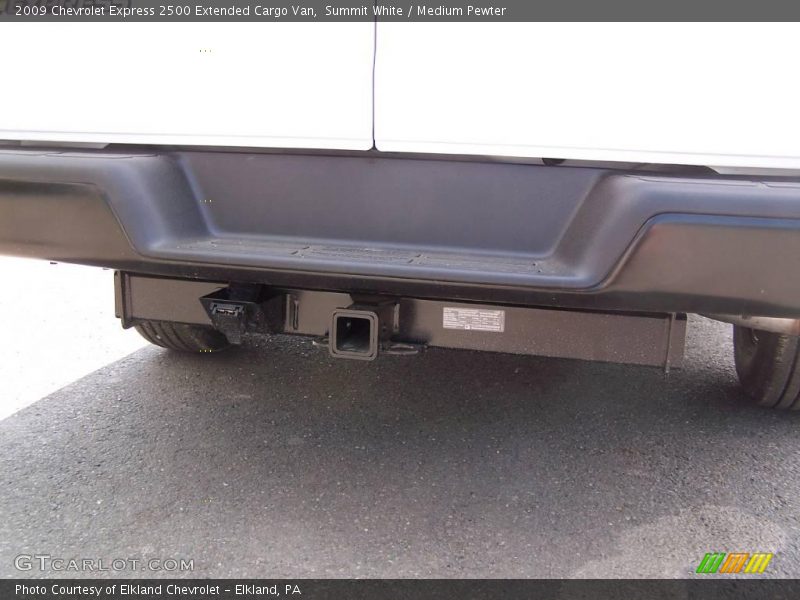 Summit White / Medium Pewter 2009 Chevrolet Express 2500 Extended Cargo Van