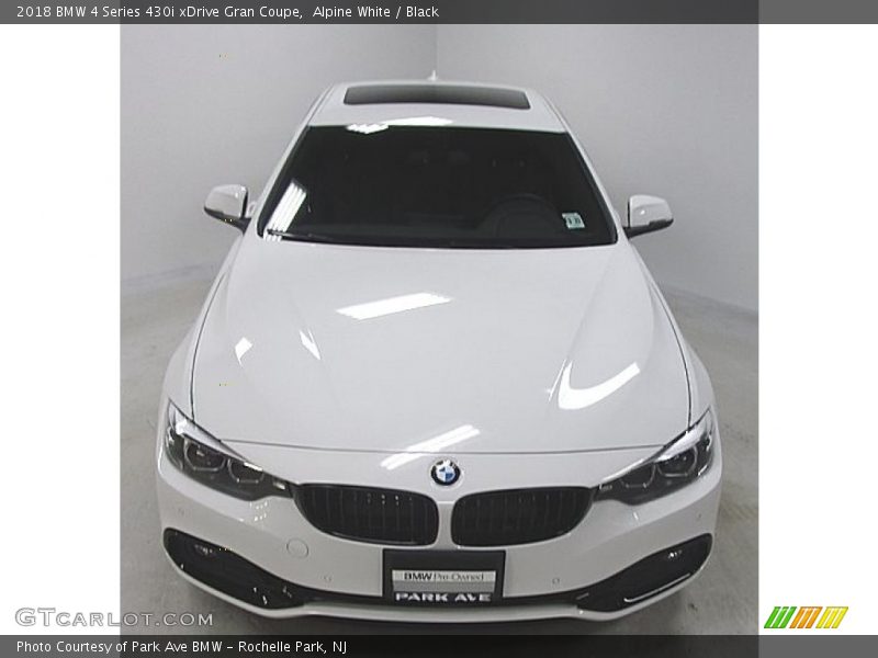 Alpine White / Black 2018 BMW 4 Series 430i xDrive Gran Coupe