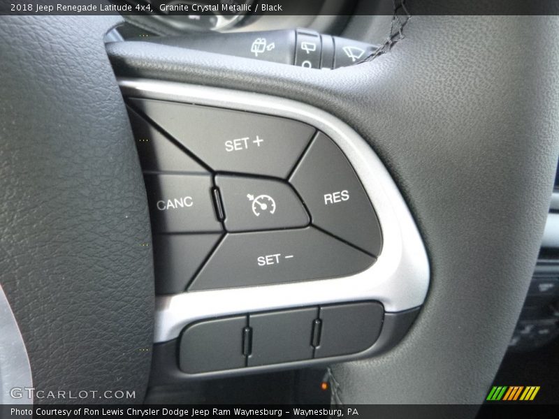 Granite Crystal Metallic / Black 2018 Jeep Renegade Latitude 4x4