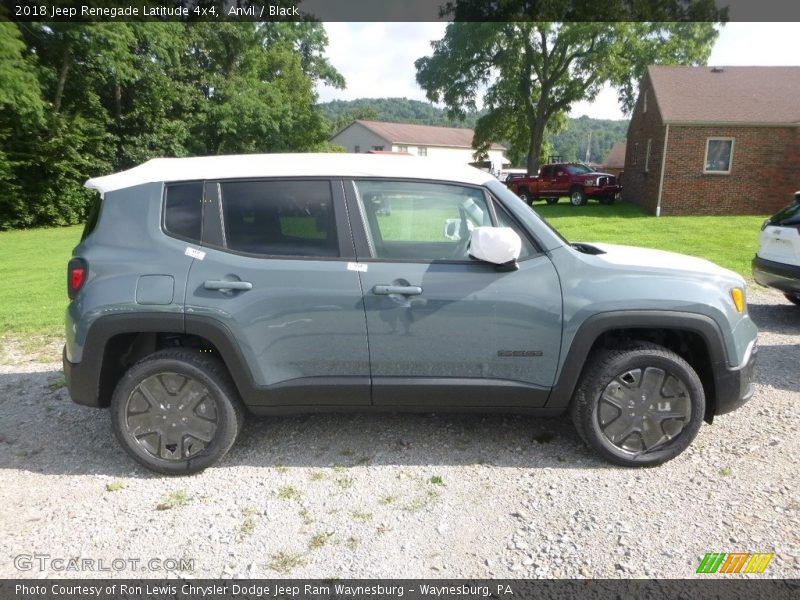 Anvil / Black 2018 Jeep Renegade Latitude 4x4