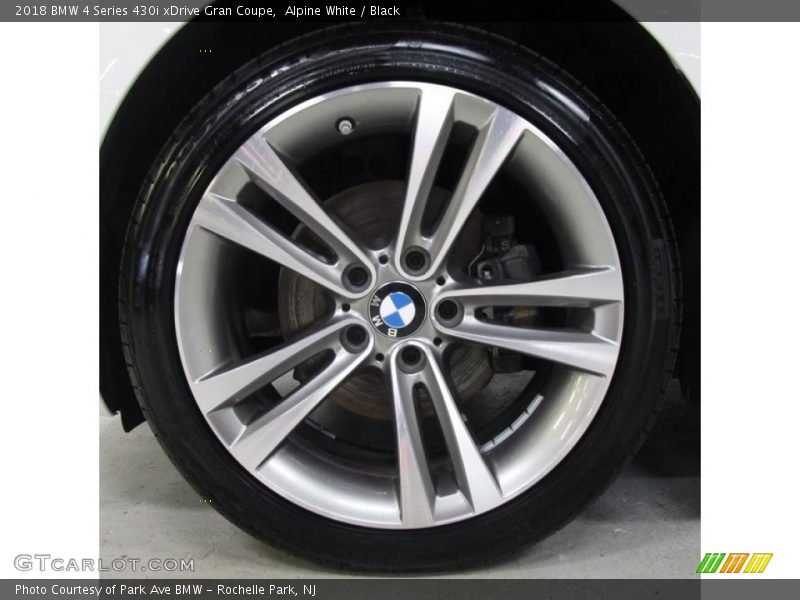 Alpine White / Black 2018 BMW 4 Series 430i xDrive Gran Coupe