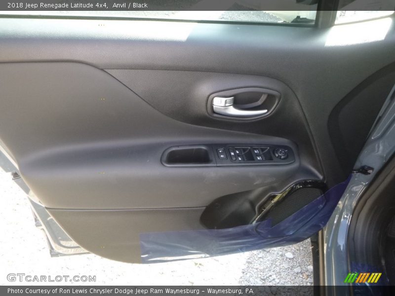 Anvil / Black 2018 Jeep Renegade Latitude 4x4