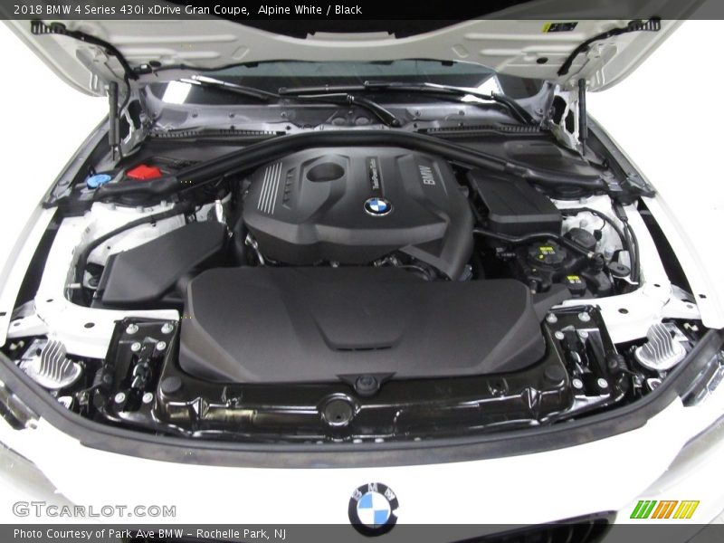 Alpine White / Black 2018 BMW 4 Series 430i xDrive Gran Coupe