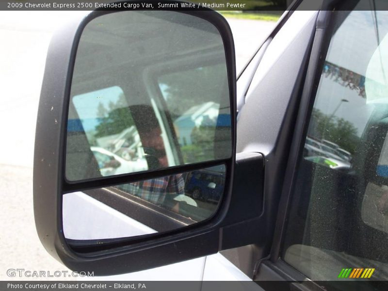 Summit White / Medium Pewter 2009 Chevrolet Express 2500 Extended Cargo Van