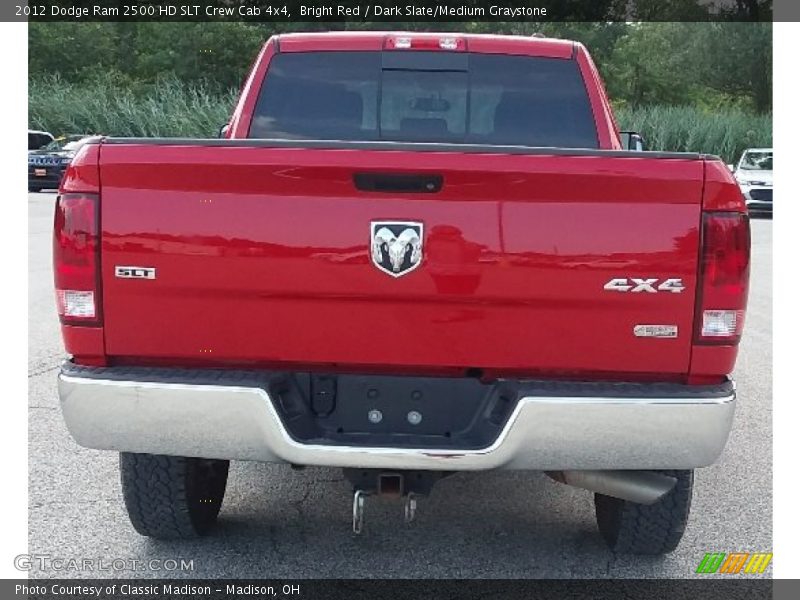 Bright Red / Dark Slate/Medium Graystone 2012 Dodge Ram 2500 HD SLT Crew Cab 4x4