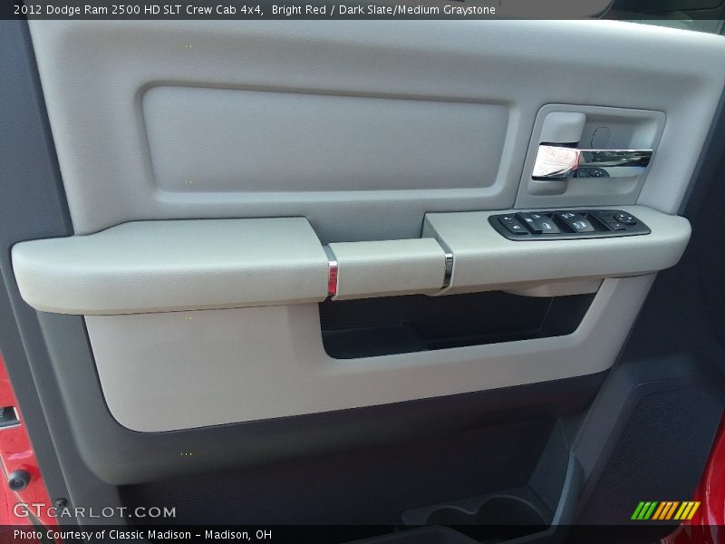 Bright Red / Dark Slate/Medium Graystone 2012 Dodge Ram 2500 HD SLT Crew Cab 4x4