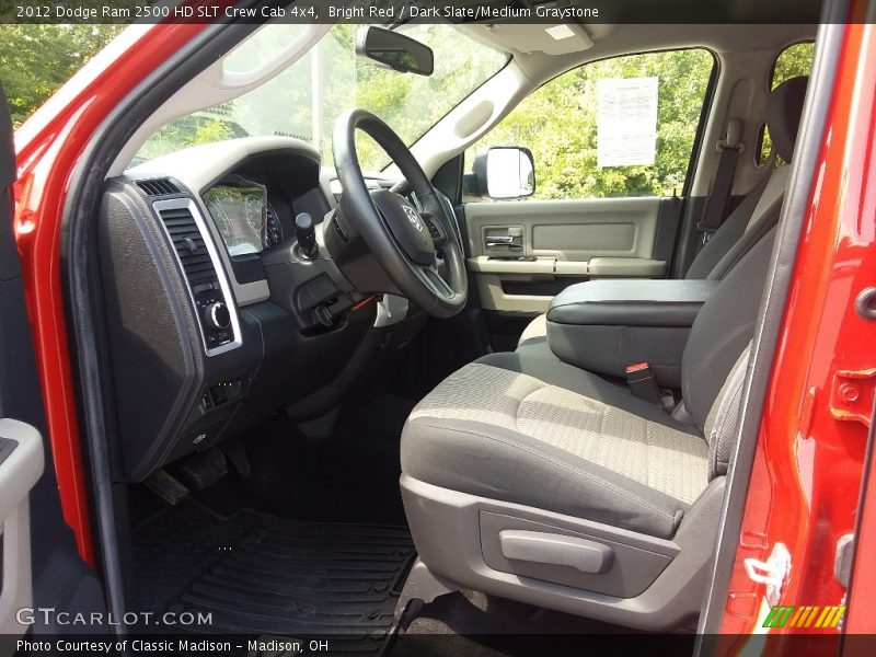 Bright Red / Dark Slate/Medium Graystone 2012 Dodge Ram 2500 HD SLT Crew Cab 4x4