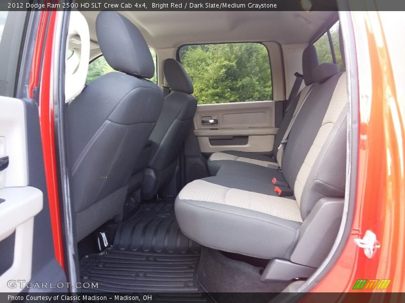 Bright Red / Dark Slate/Medium Graystone 2012 Dodge Ram 2500 HD SLT Crew Cab 4x4