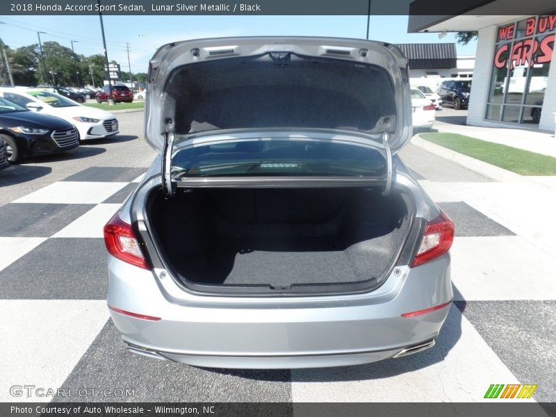 Lunar Silver Metallic / Black 2018 Honda Accord Sport Sedan