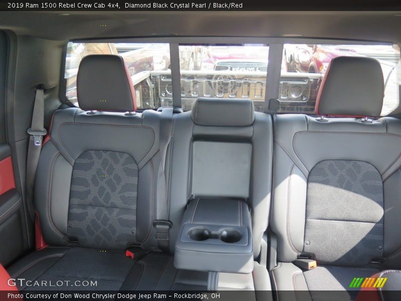 Rear Seat of 2019 1500 Rebel Crew Cab 4x4