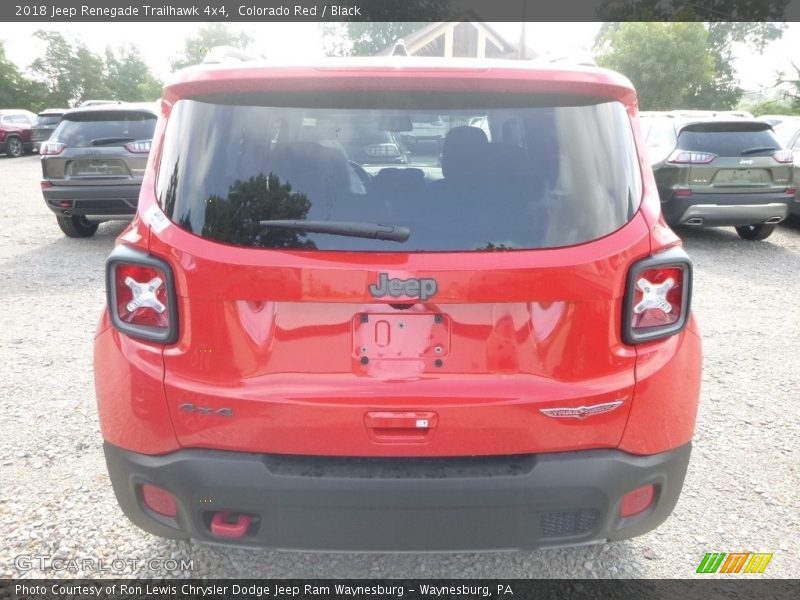 Colorado Red / Black 2018 Jeep Renegade Trailhawk 4x4
