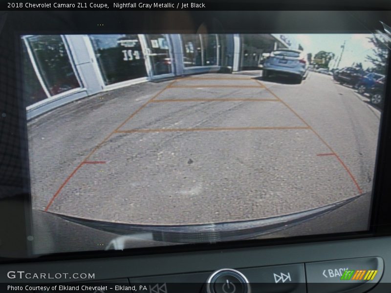 Nightfall Gray Metallic / Jet Black 2018 Chevrolet Camaro ZL1 Coupe